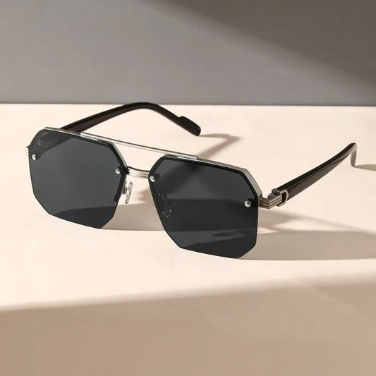 Aether Geometrische Sonnenbrille: Zeitlose Eleganz trifft modernes Design