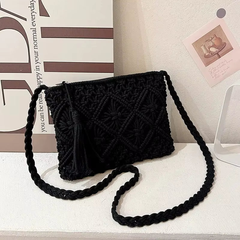 Knotentheorie Eleganz: Exklusive Umhängetasche