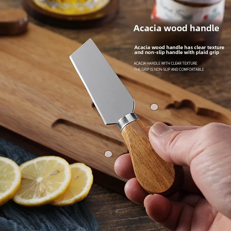 Elegantes Akazien Käsebrett mit Zubehör