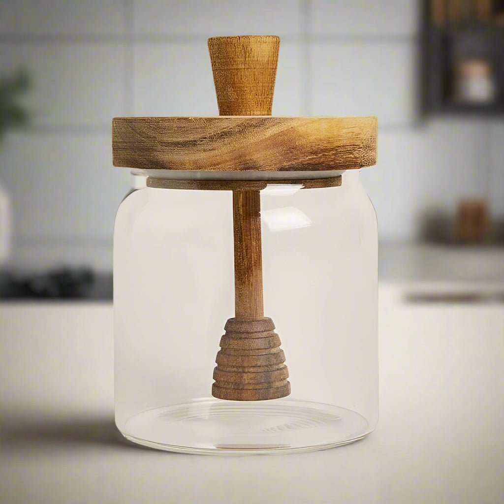 Exklusives Akazienhonig-Glas