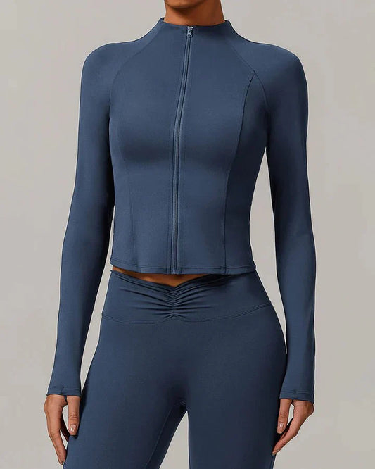 Amelia Zip Jacke: Stilvoller Komfort für jeden Anlass
