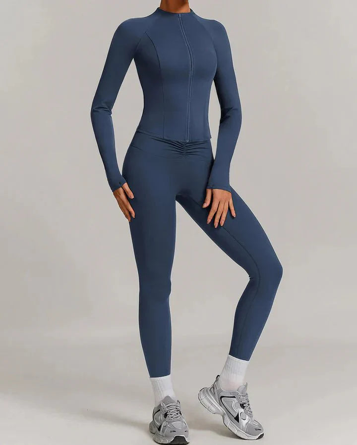 Amelia Zip Jacke: Stilvoller Komfort für jeden Anlass