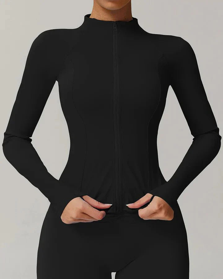Amelia Zip Jacke: Stilvoller Komfort für jeden Anlass