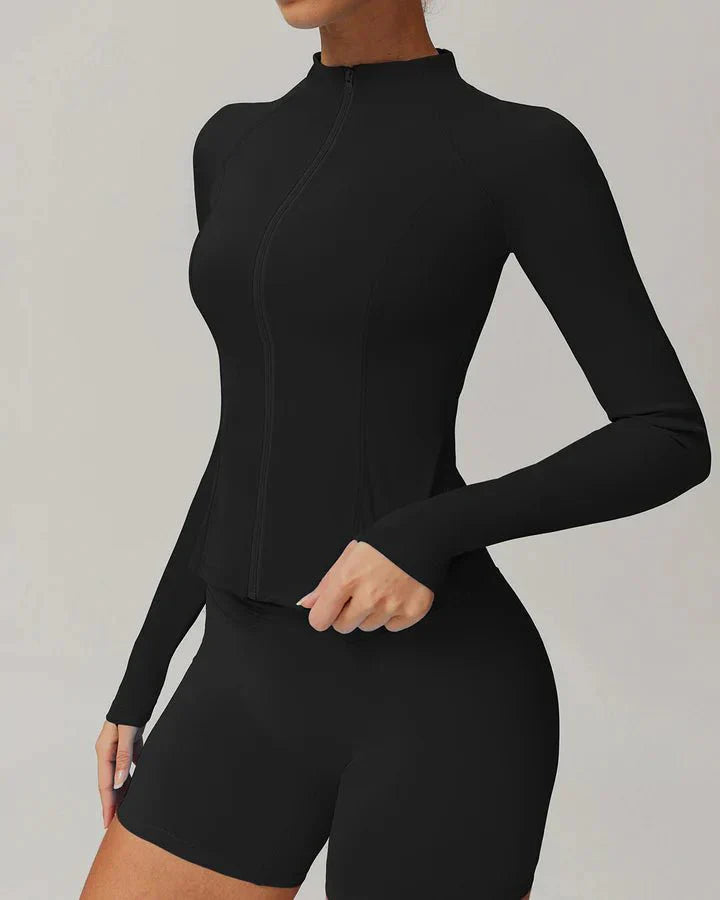 Amelia Zip Jacke: Stilvoller Komfort für jeden Anlass
