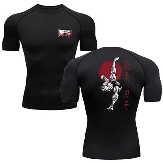 Anime Kompressionsshirt: Stilvoller Komfort für Fans!