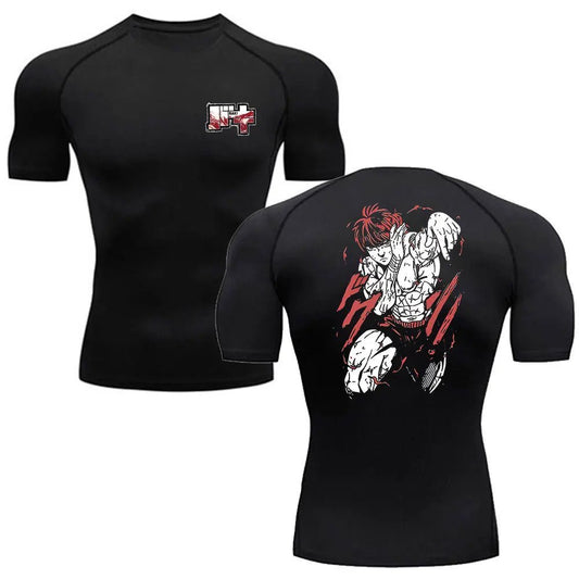 Anime Kompressionsshirt: Stilvoller Komfort für Fans!