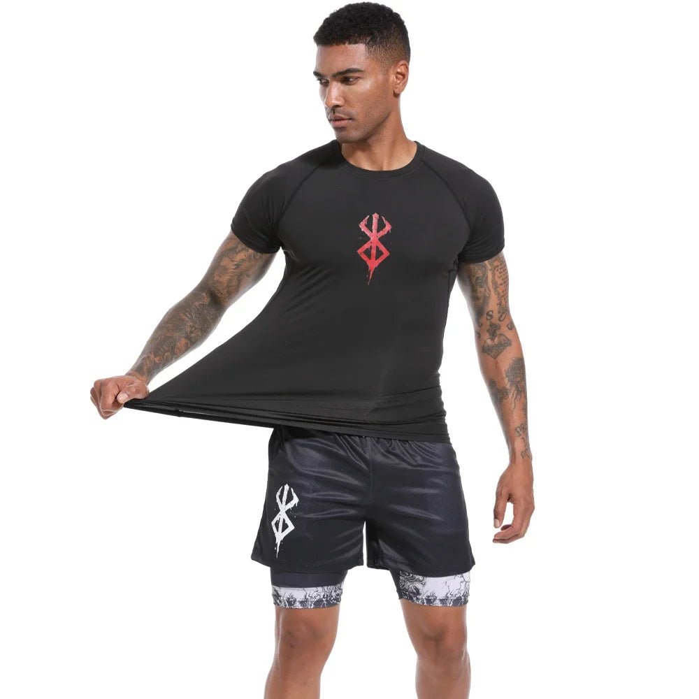 Anime Style: Trendiges T-Shirt & Shorts Set