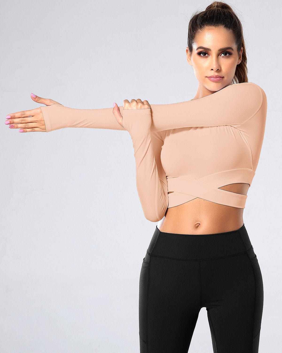 Andreia Cross: Stylischer Langarm-Style für jeden Anlass
