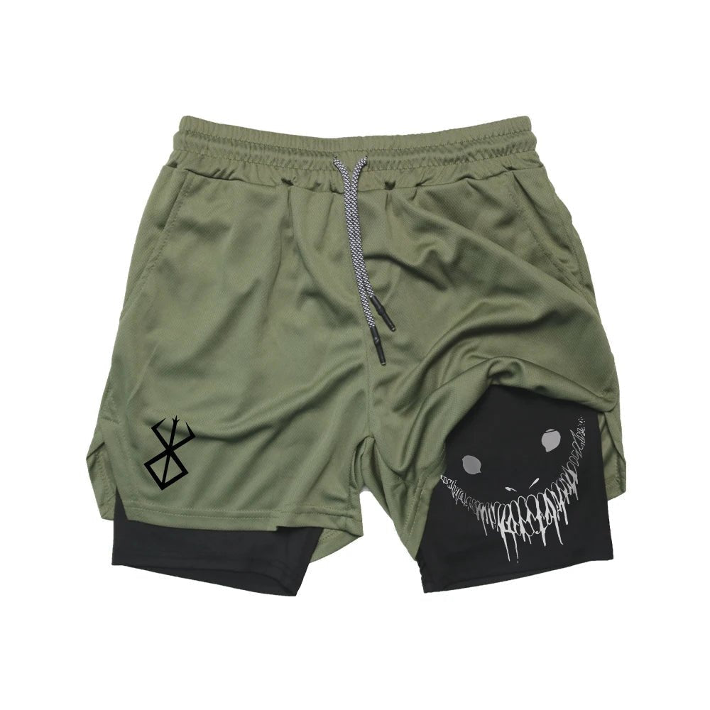 Atheltichub Anime Berserk Gym Shorts – Dein Style für das Workout!