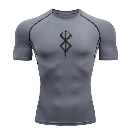 Berserk Anime Kompressionsshirt – Stärke trifft Stil