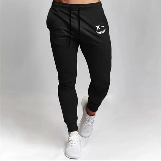 Anime Smiley Joggers: Trendige Bequemlichkeit für Fans!