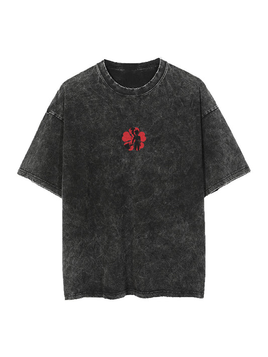 ASTA DEMON Vintage Oversize T-Shirt: Trendiger Retro-Style