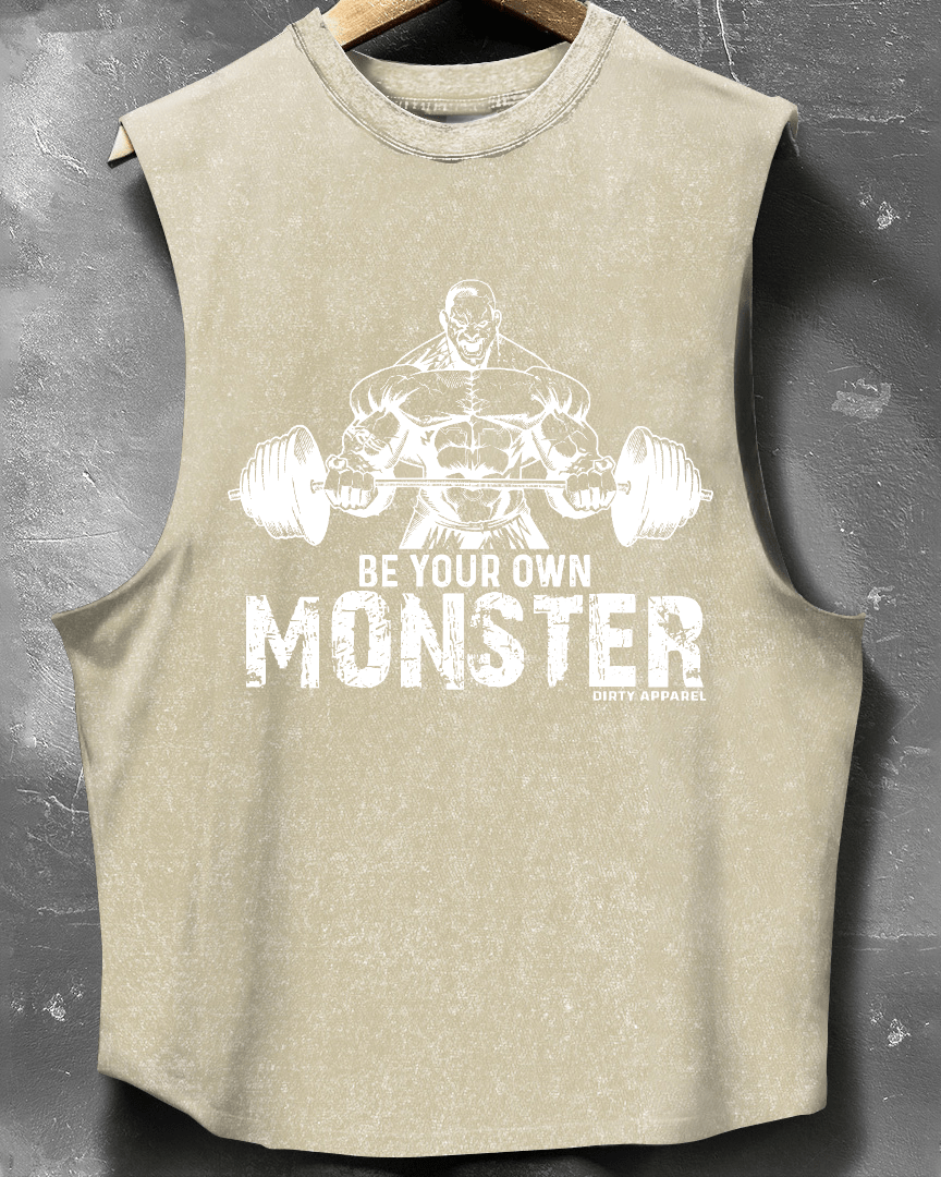 Sei Dein Eigenes Monster: Ärmelloses Tanktop von AthleticHub