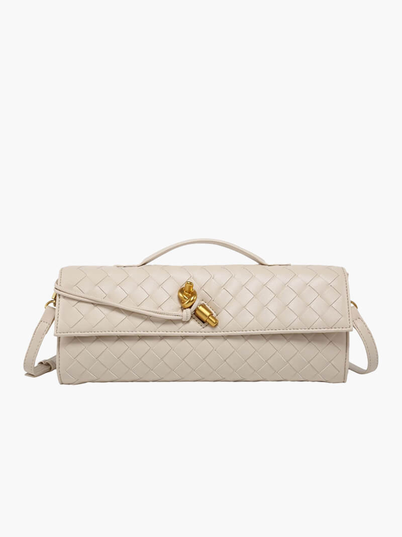 Elegante Gewebte Tasche Bianca