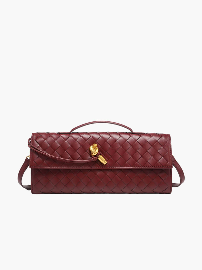 Elegante Gewebte Tasche Bianca