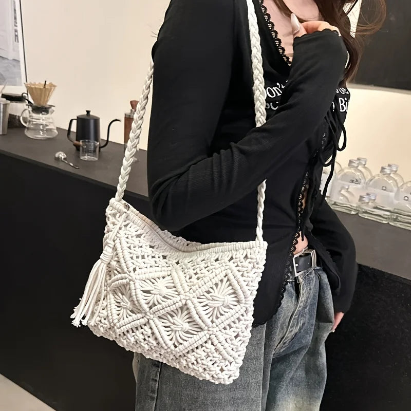 Knotentheorie Eleganz: Exklusive Umhängetasche