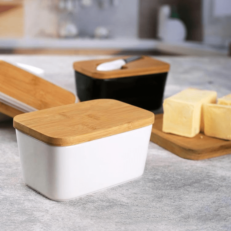 Elegante Keramische Butterdose für stilvolles Servieren