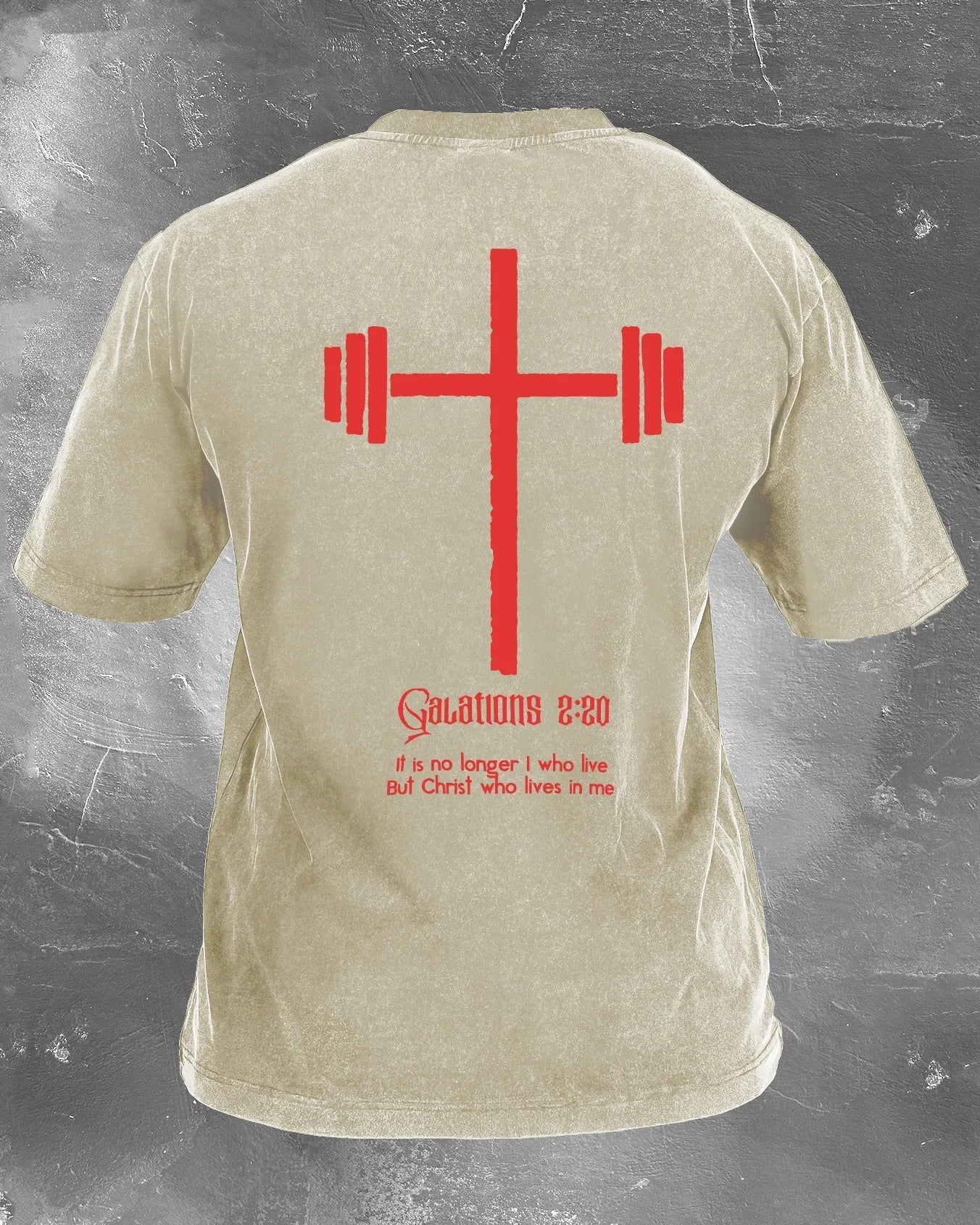 Christus in Mir: Vintage-Washed T-Shirt