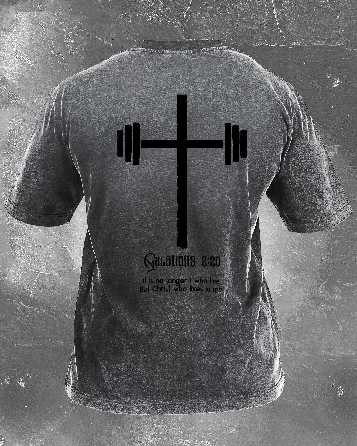 Christus in Mir: Vintage-Washed T-Shirt
