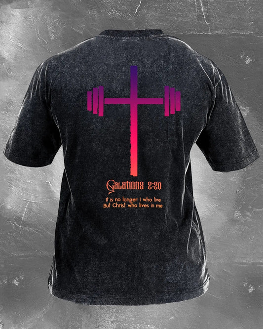 Christus in Mir: Vintage-Washed T-Shirt