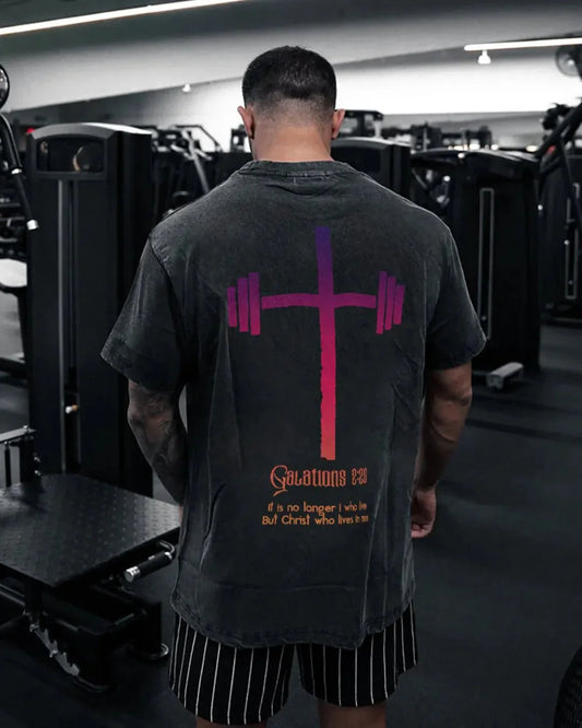 Christus in Mir: Vintage-Washed T-Shirt