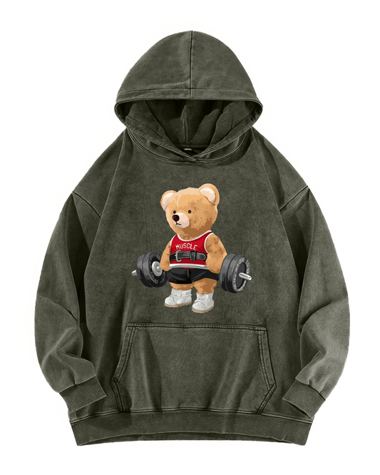Trendiger Bären-Hoodie: Kuschelig & Lässig