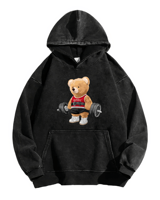 Trendiger Bären-Hoodie: Kuschelig & Lässig