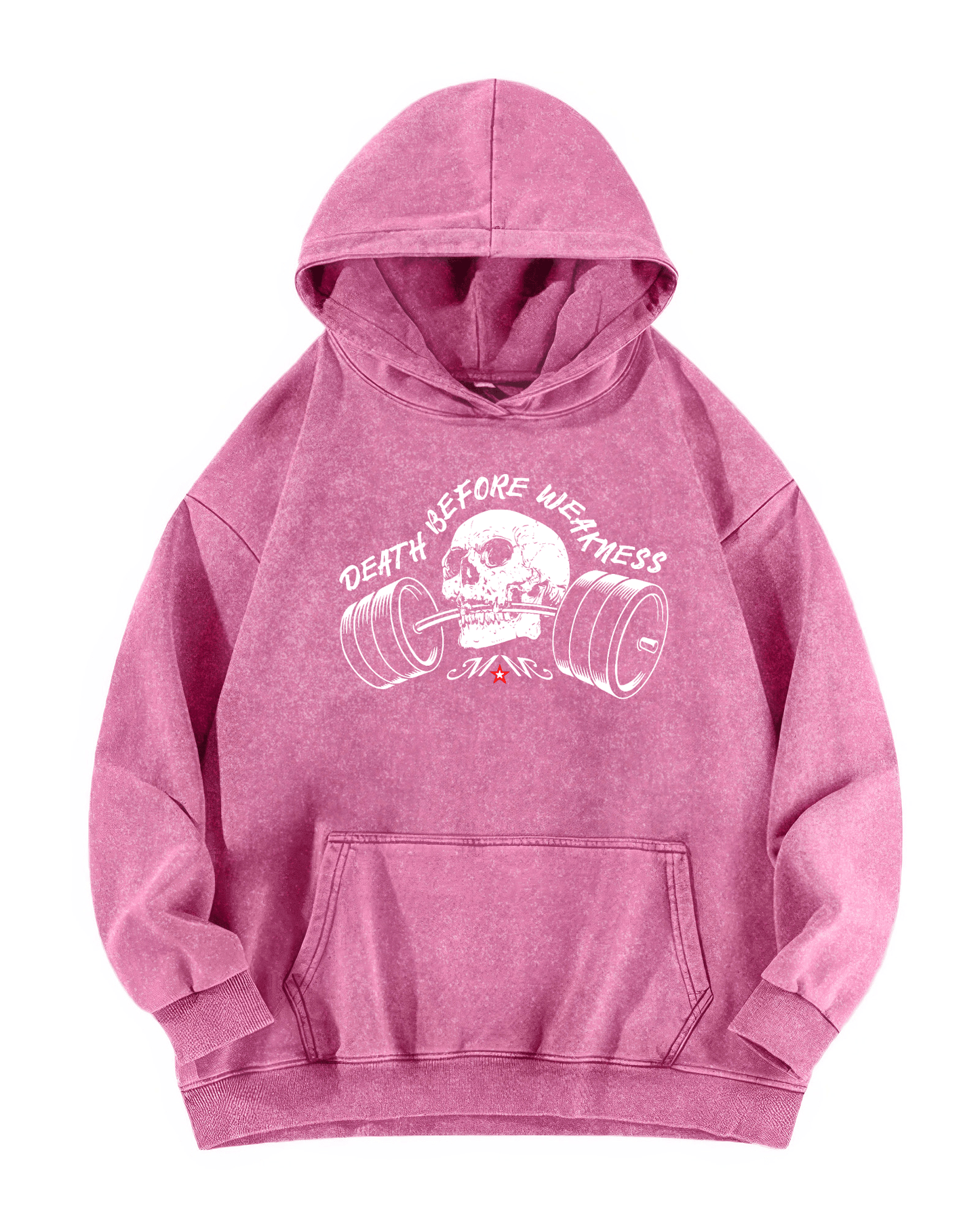 Stärke über alles: DEATH BEFORE WEAKNESS Hoodie
