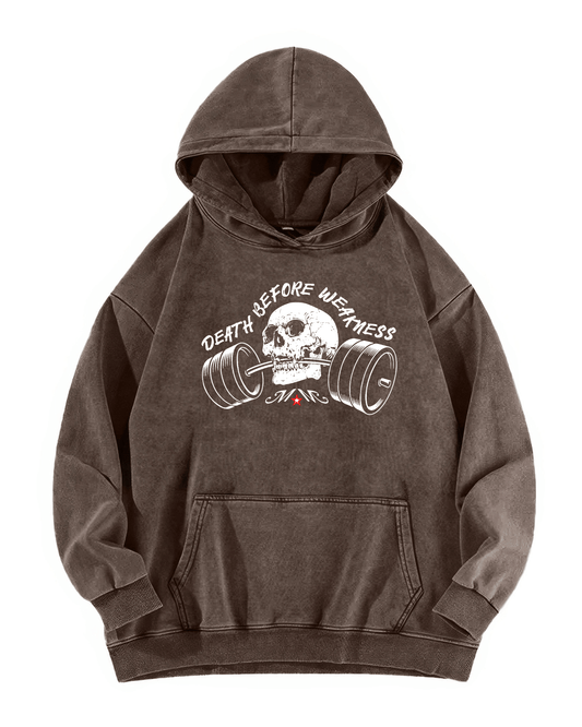 Stärke über alles: DEATH BEFORE WEAKNESS Hoodie