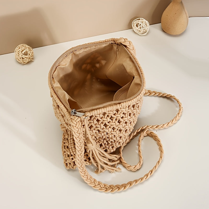 Knotentheorie Eleganz: Exklusive Umhängetasche