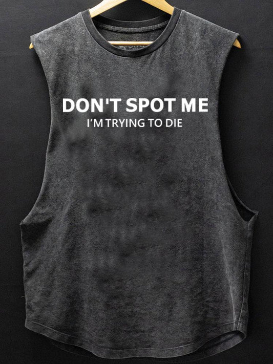 Don't Spot Me Tank – Dein stylisches Workout-Statement von AthleticHub
