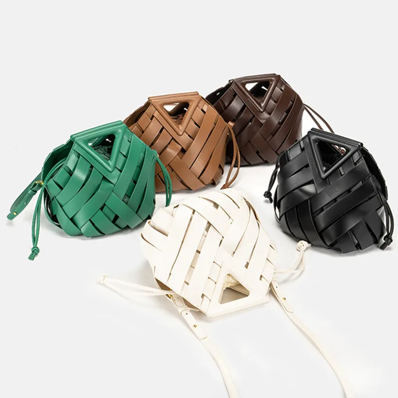 Aeris Woven Bucket Bag – Eleganz trifft Funktionalität