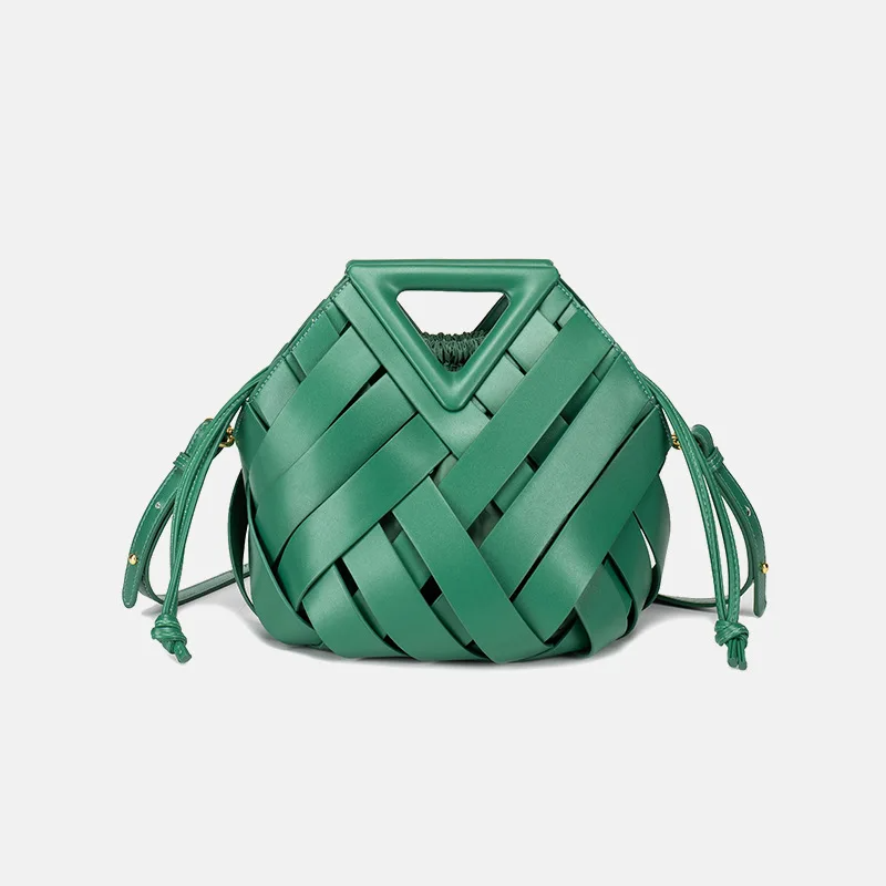 Aeris Woven Bucket Bag – Eleganz trifft Funktionalität