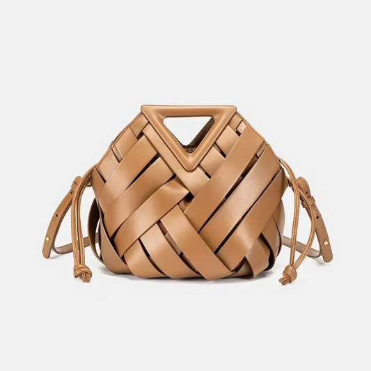 Aeris Woven Bucket Bag – Eleganz trifft Funktionalität