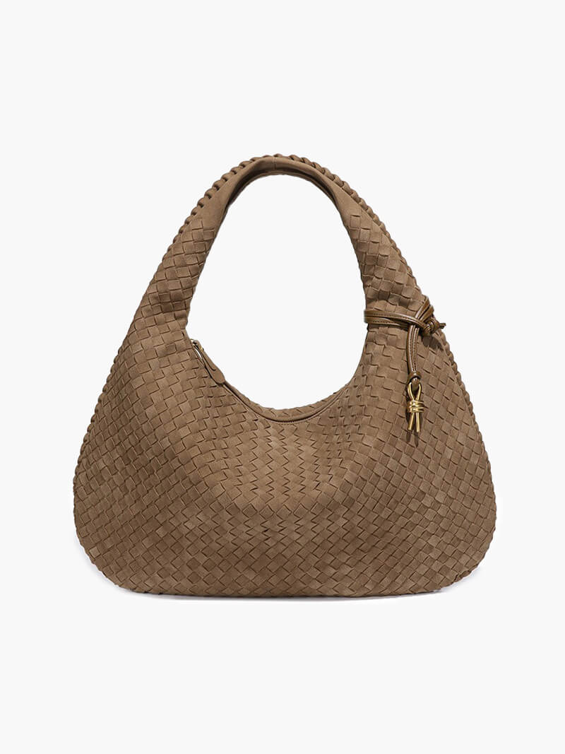 Exklusive XL Wildledertasche