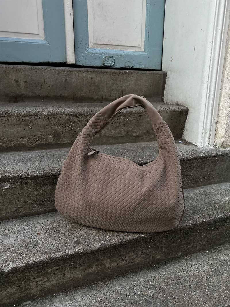 Exklusive XL Wildledertasche