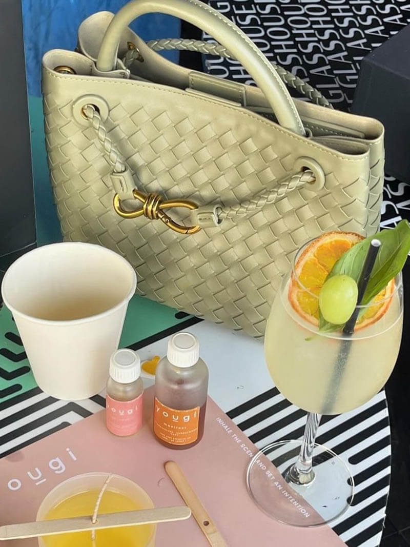 „Gewebte Tasche Lucia – Eleganz in jedem Detail“