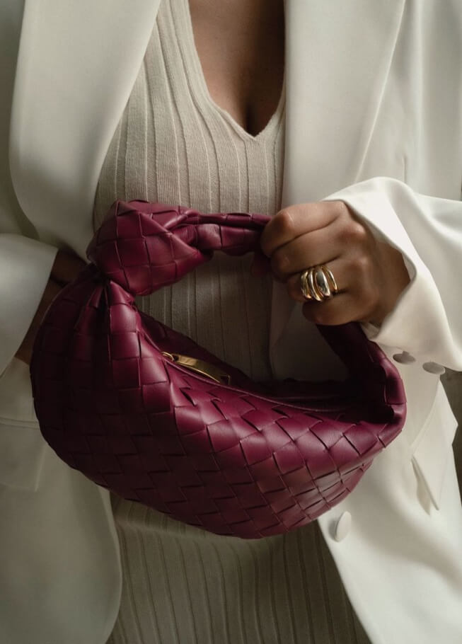 Elegante Mini-Webtasche