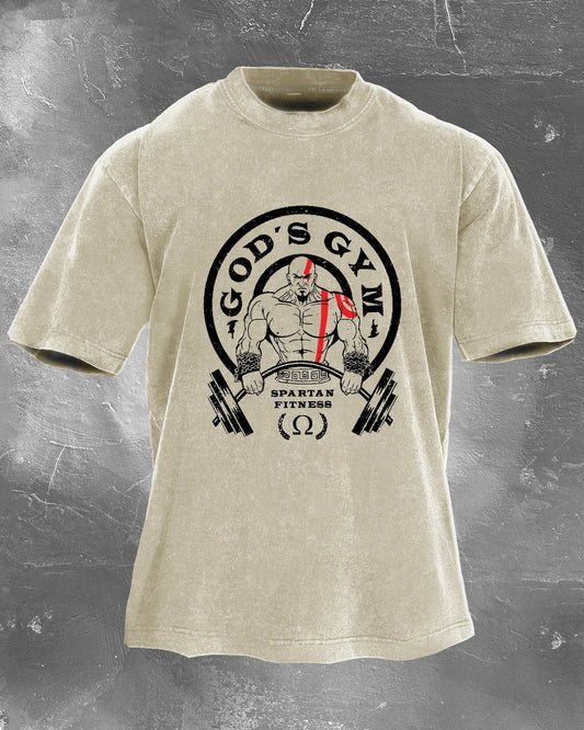 GOD'S GYM Herren Vintage T-Shirt