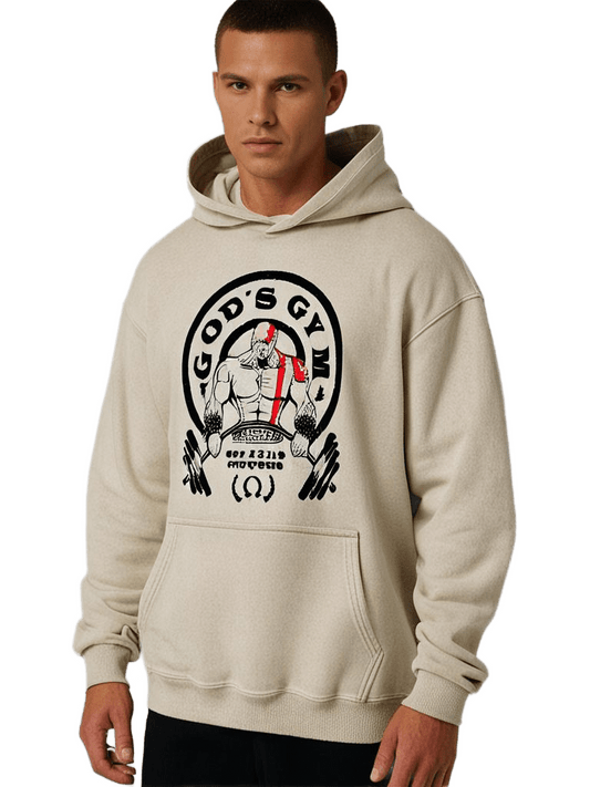 GOD'S GYM: Vintage Washed Hoodie