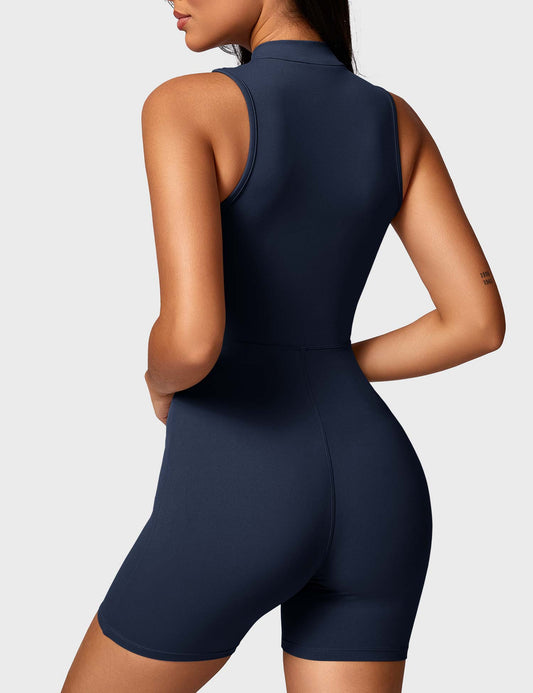 Ironfit Belle Ärmelloser Jumpsuit mit Reißverschluss