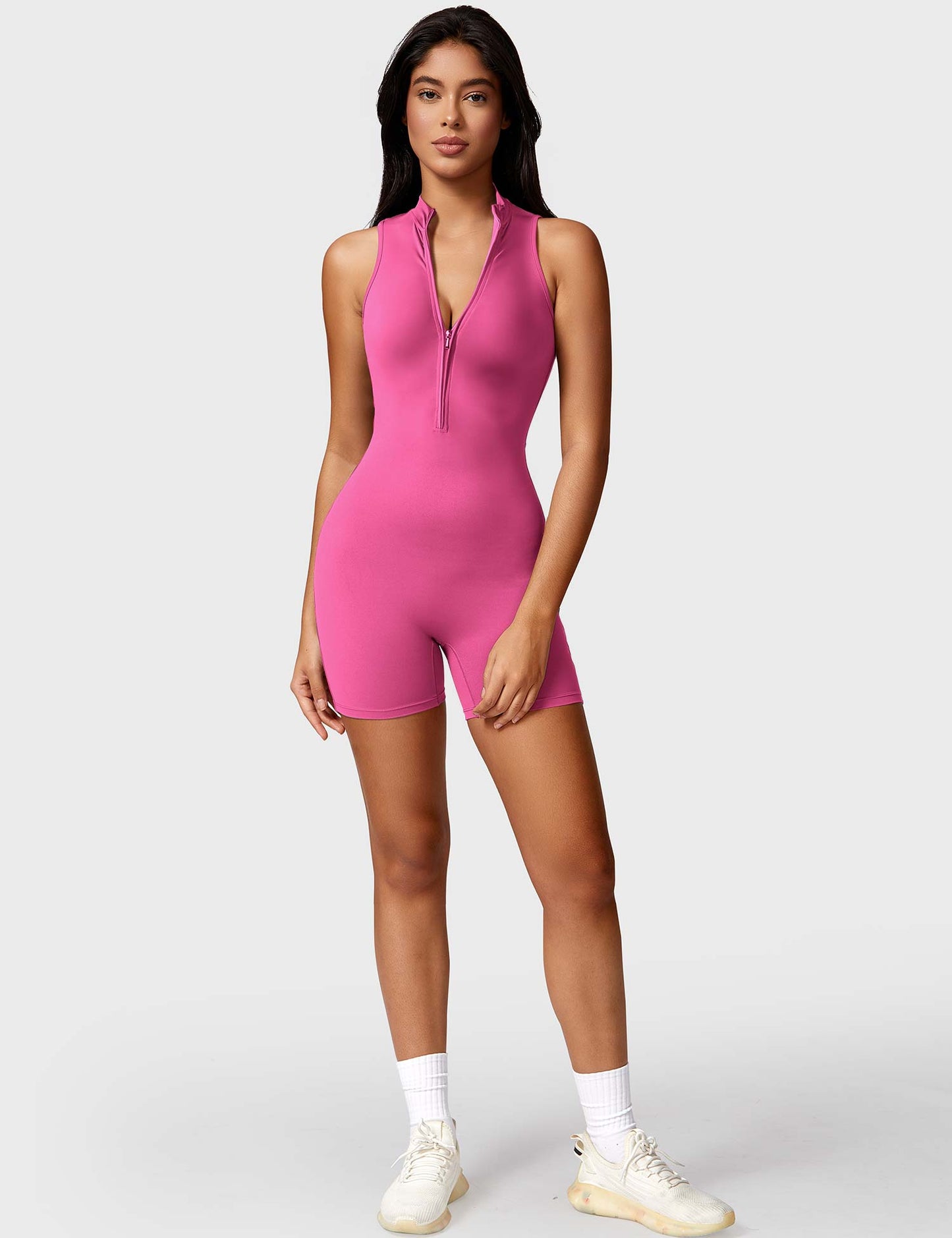 Ironfit Belle Ärmelloser Jumpsuit mit Reißverschluss