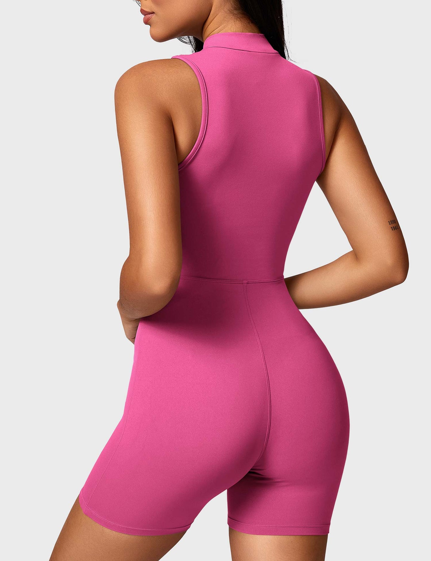 Ironfit Belle Ärmelloser Jumpsuit mit Reißverschluss