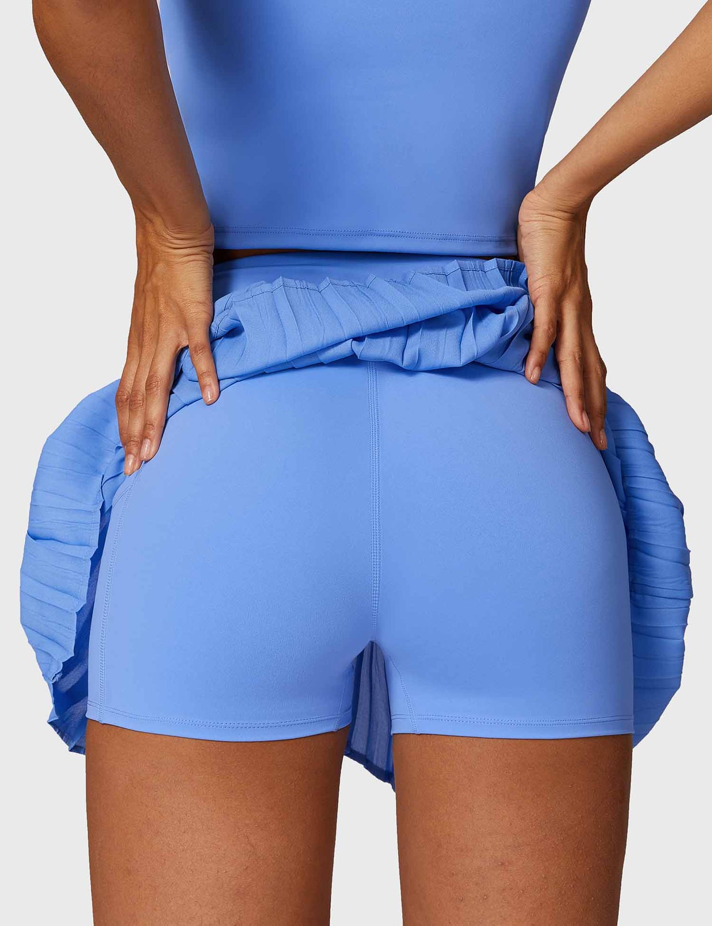 Ironfit Trendy Tennis Skirt & Crop Top Set