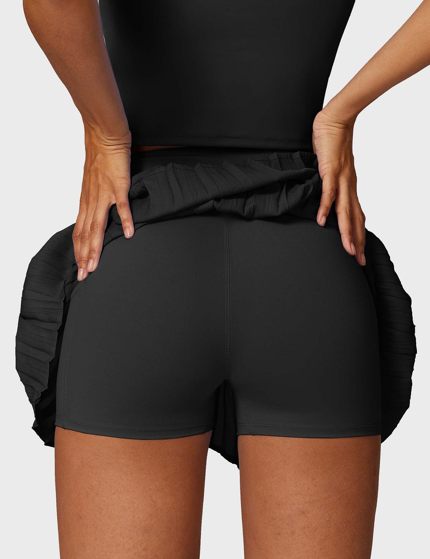 Ironfit Trendy Tennis Skirt & Crop Top Set