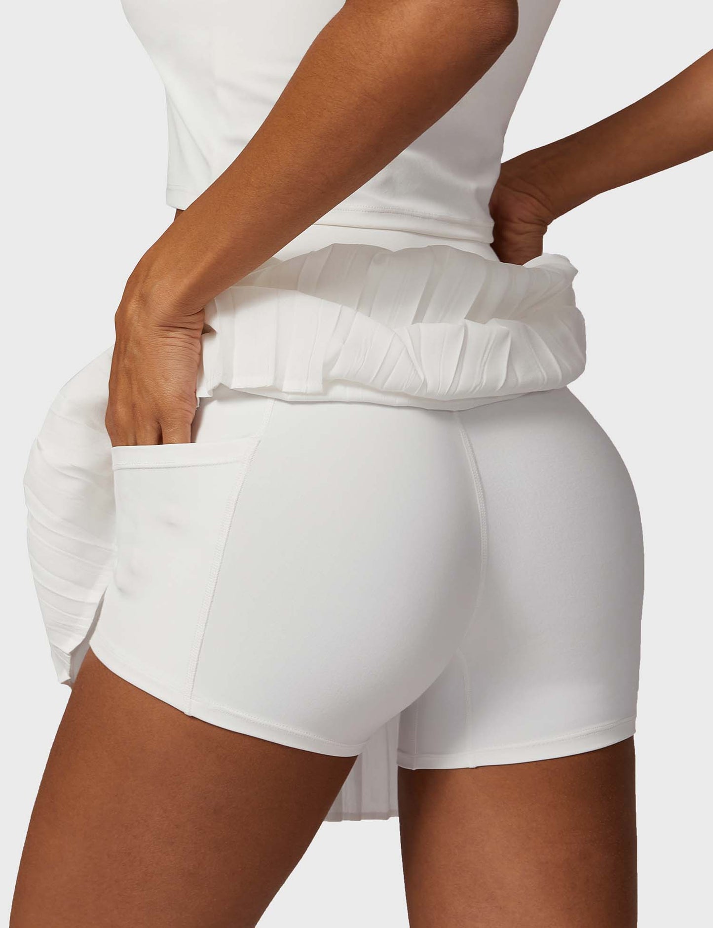 Ironfit Trendy Tennis Skirt & Crop Top Set