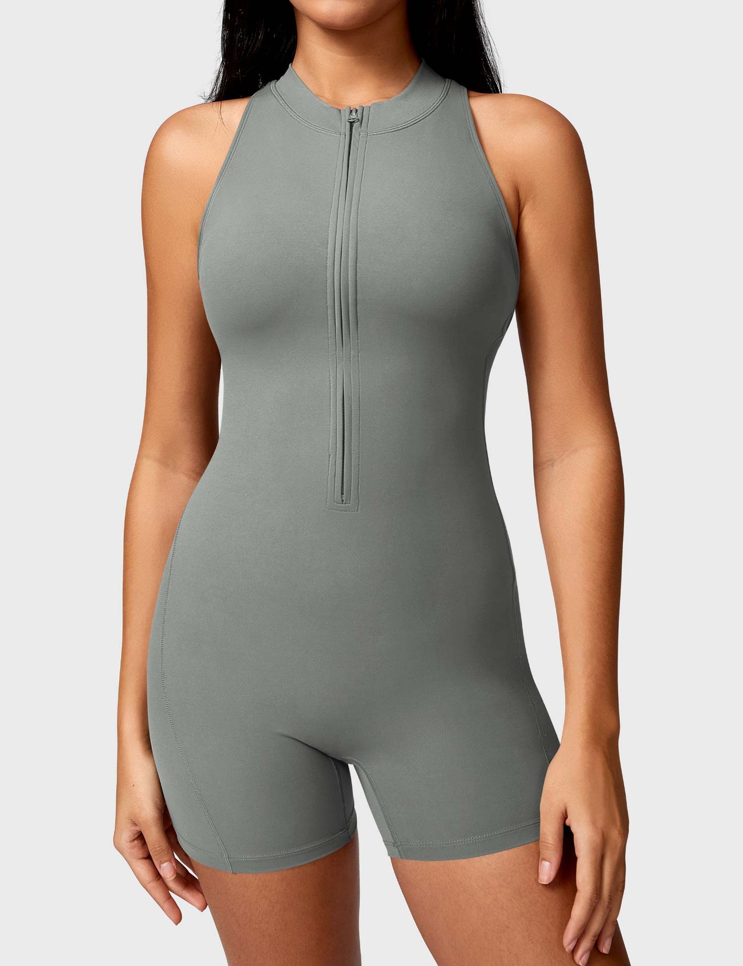 Ironfit Emma Backless Zipper Jumpsuit
