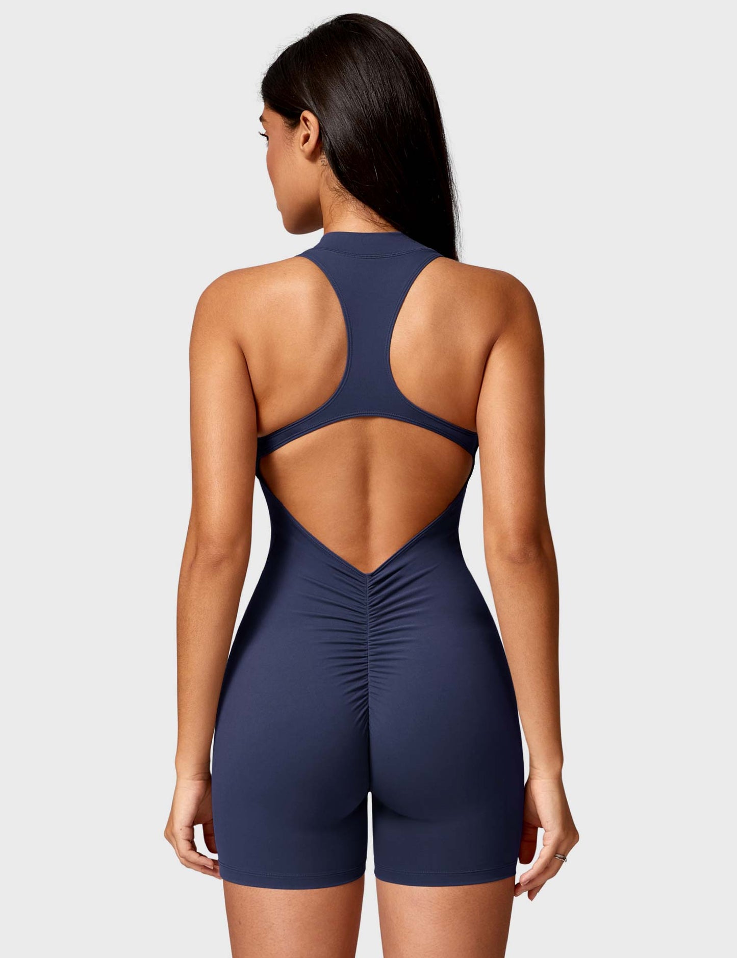 Ironfit Emma Backless Zipper Jumpsuit