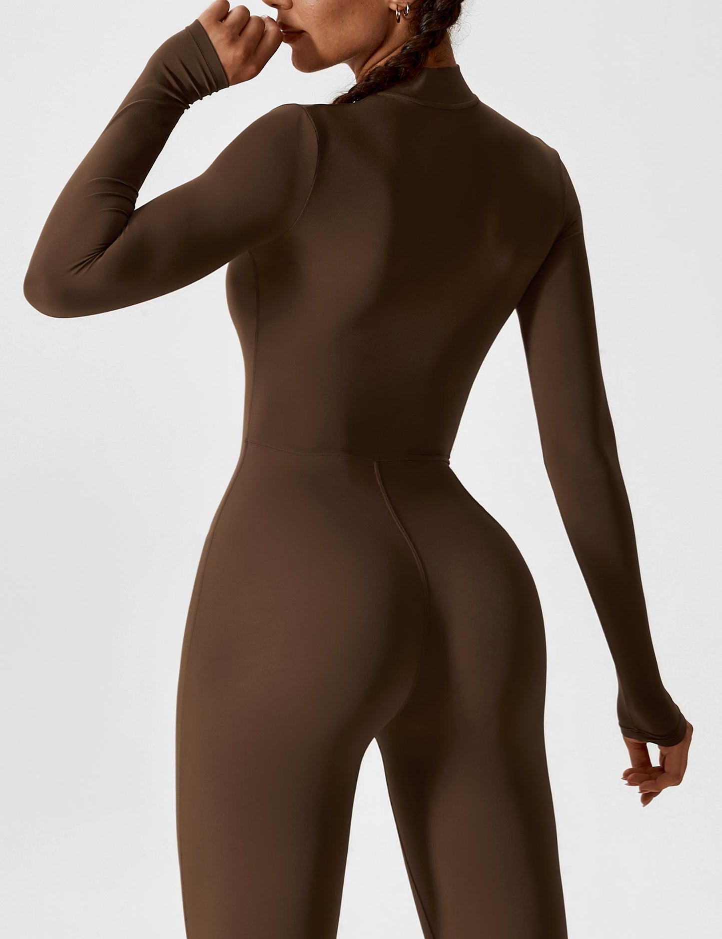 Ironfit Jumpsuit mit Reißverschluss