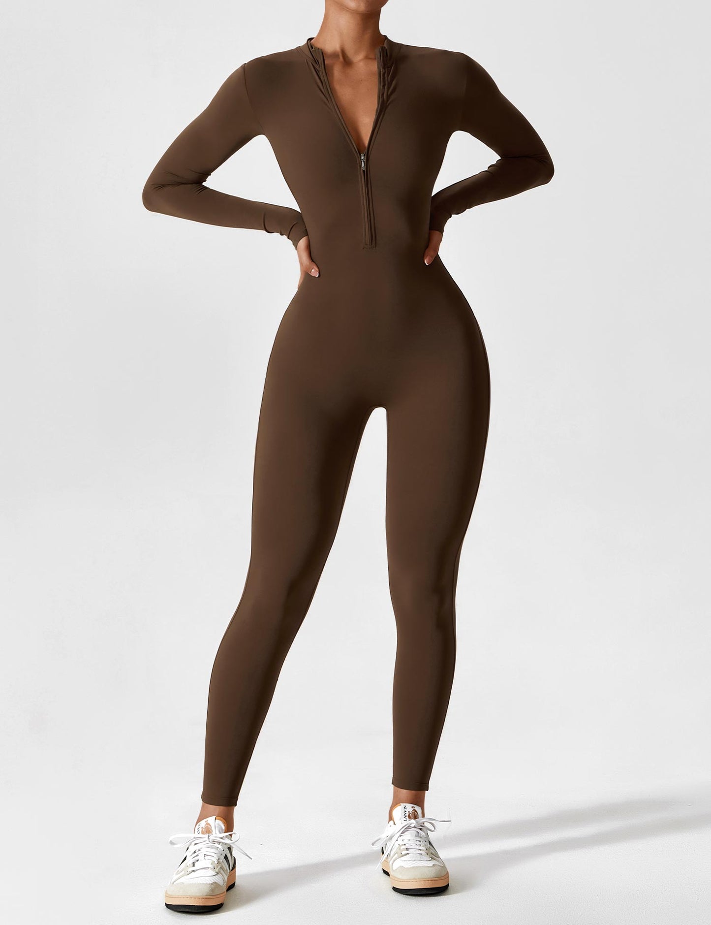 Ironfit Jumpsuit mit Reißverschluss
